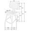 Chaise de comptoir rembourrée avec pieds en métal (ensemble de 2)-1270788899