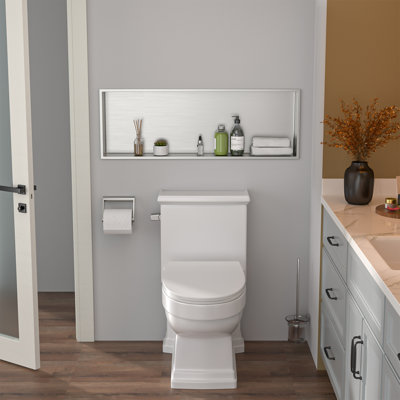 36" x 12" Shower Niche Stainless Steel Bathroom Shelf Wall Organizer Niche Recessed Shower Niche