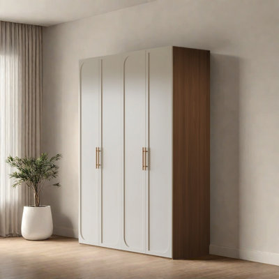 Garde-robe simple de couleur unie