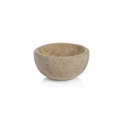 Bol en travertin beige Margate MultiServe