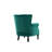 Dorava Velvet Accent Chair-1226245488