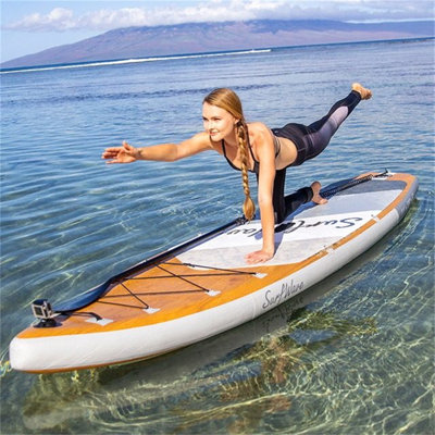 Inflatable Stand Up Paddle Board 11'X34"X6" With Accessories