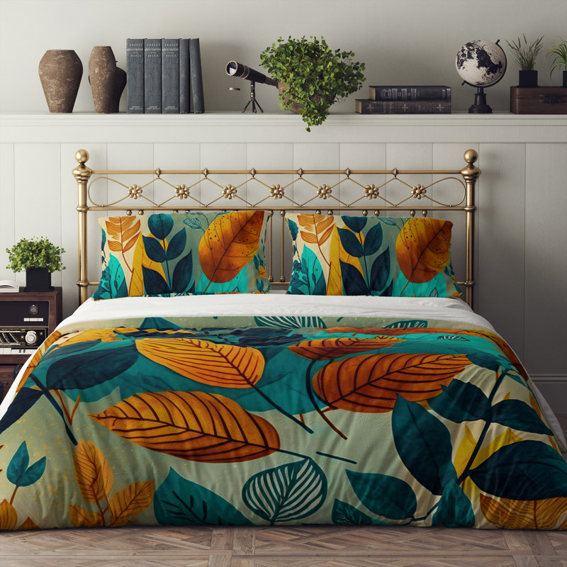 Abstract Duvet Cover, King Duvet Cover + 2 King Shams