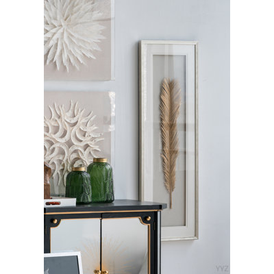 Art mural encadré feuille d'or, décoration murale pour salon, salle à manger, bureau, chambre à coucher