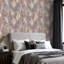 Peel and Stick PVC Wallpaper, Removable Self-Adhesive Wall Covering With Romantic Botanical Watercolor Floral Soft Spring Tones Print, Waterproof for Home Decor - Roll