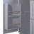Durable Rolling Kitchen Island with Slide-Out Shelves and Ample Storage, Perfect for Modern Kitchens and Small Spaces.-1704134241