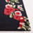 Jardin Hand Tufted Wool/Cotton Floral Rug in Pink/Black-95854374