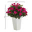 Arrangement floral dans un pot de fleurs