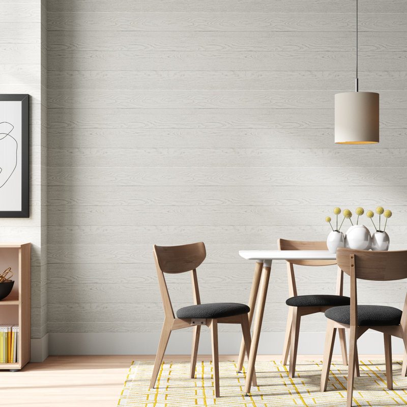 Luella 10.06m x 52cm Wallpaper Roll, White