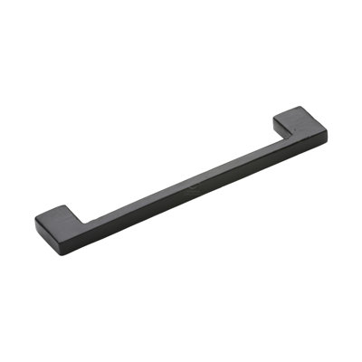 Heritage Brass Matt Black Rustic Iron Cabinet Pull Urban Design