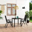 Bonnelle 2 - Person Patio Dining Set with Square Table-6575420