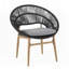 Ensemble de 2 chaises d'extérieur en osier-1268601963-1268601956