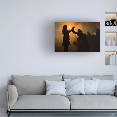 Alfred Forns Preparation For Procession Canvas Art