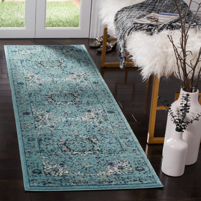 Altman Oriental Light Blue Area Rug