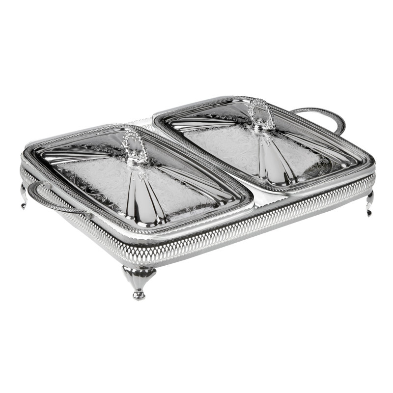 Queen Anne 1.85 qt Rectangular with Lid