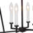 Hollymead 4 - Light Dimmable Lantern Geometric Chandelier