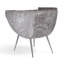 Fauteuil demi-tonneau 28 po Nouveau