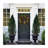 30 " Pre-Lit Magnolia and Berry Plastic and Satin Wreath
