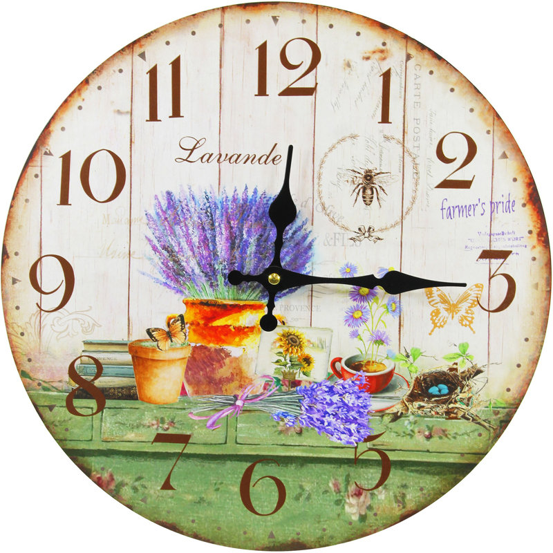 Yost Wood Wall Clock