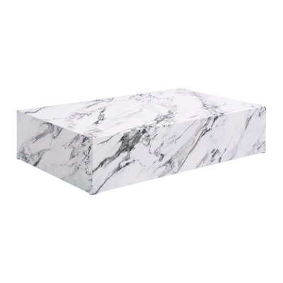 Coffee Table, Engineered Stone Finish