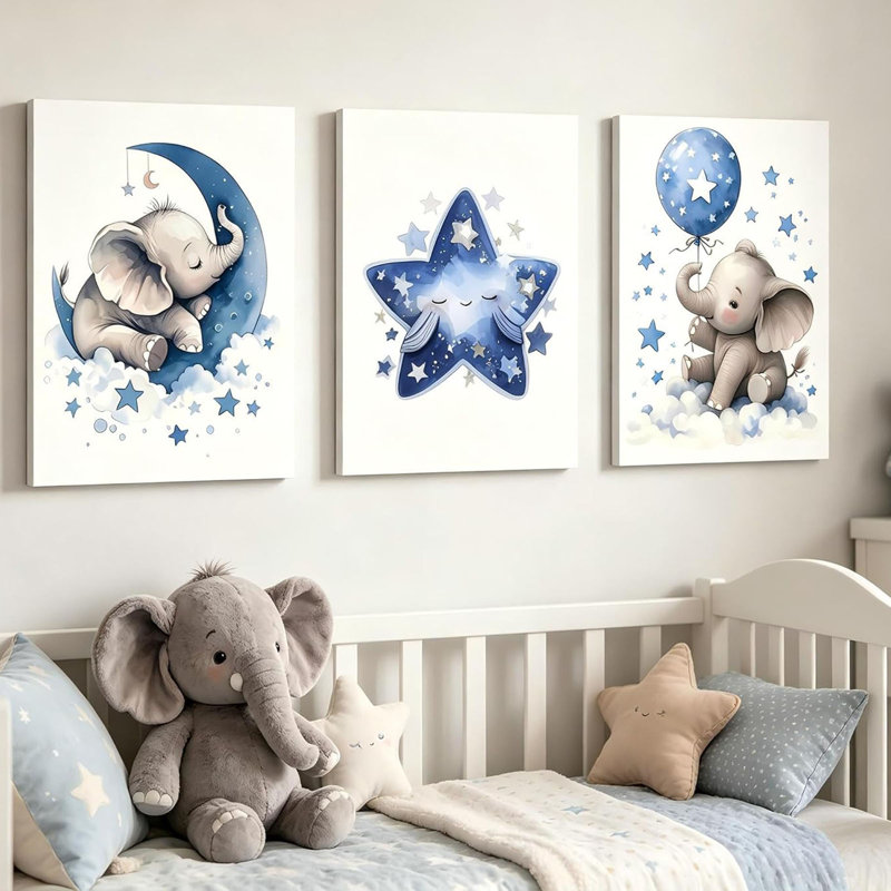 3 Piece Wrapped Canvas Wall Art