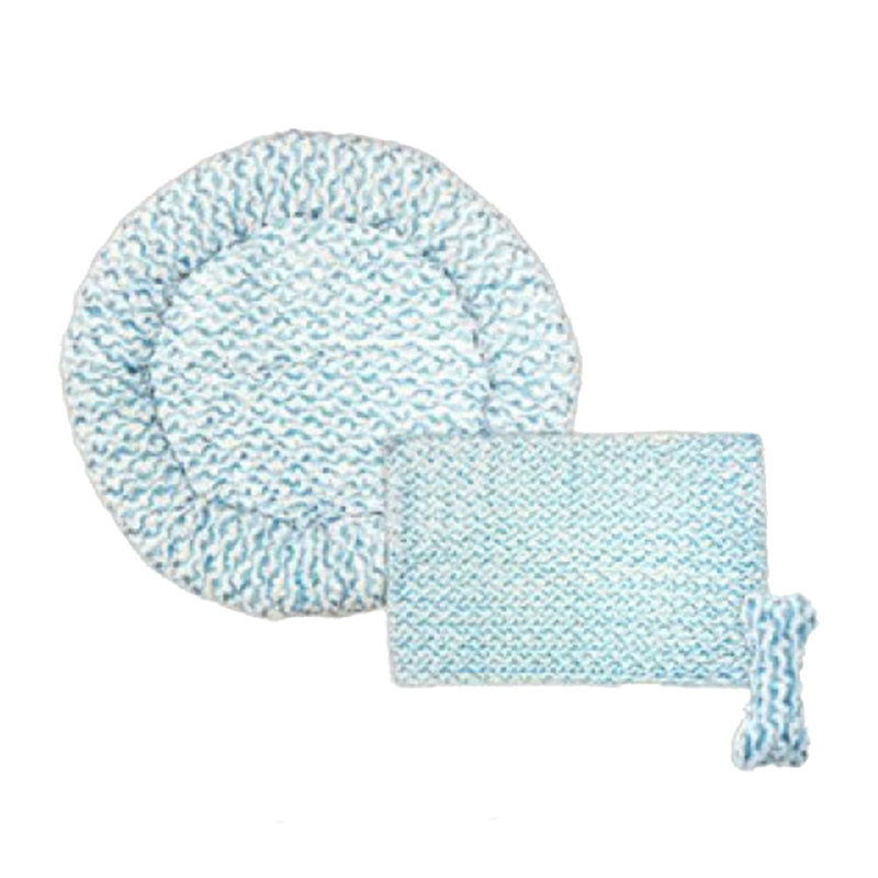 Higbee Geometric Polyester Pet Bed