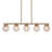 Hampson 38" W 5-Light Dimmable Linear Pendant