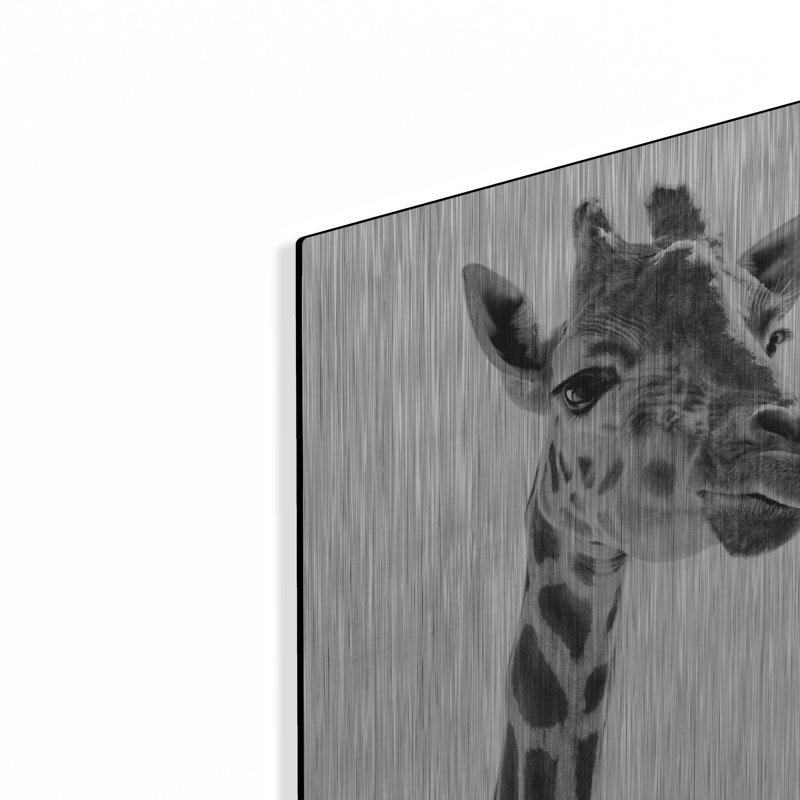«Giraffe Expressionism» par SD Smart, H 12 po x l 16 po