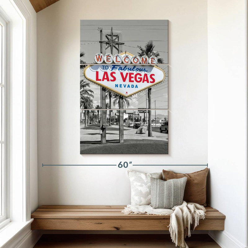 Nicci, Las Vegas, enseigne Colorkey, H 50 po x l 32 po
