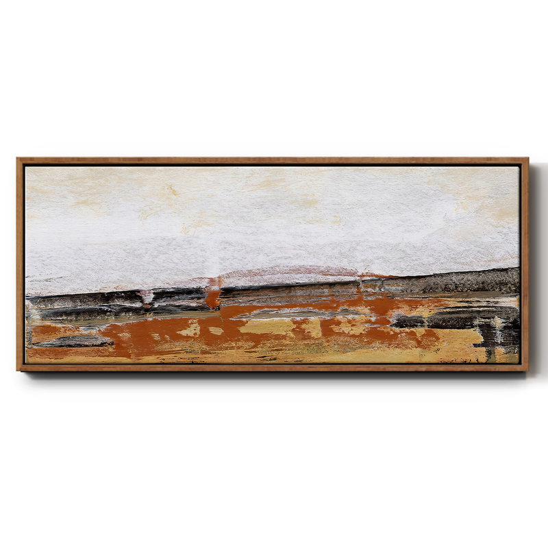Bridges Ochre III - Framed Canvas