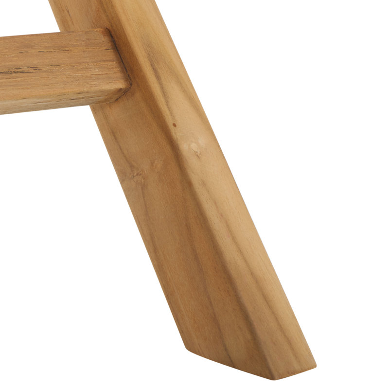 Chaise pliante en teck massif Marcus