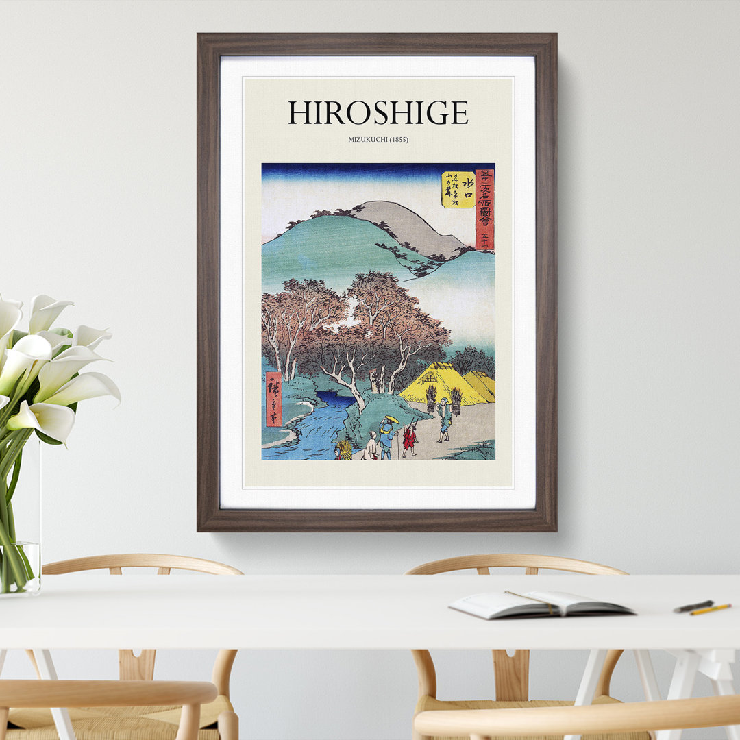 Mizukuchi by Utagawa Hiroshige - Picture Frame Art Prints