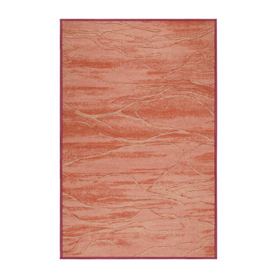Tapis rose lavable à la machine