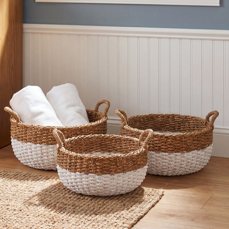 Birch Lane™ Charton Seagrass Decorative Basket