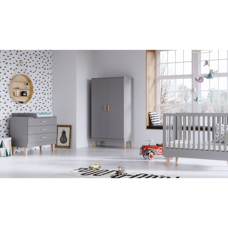 Jahn Cot Bed, Grey