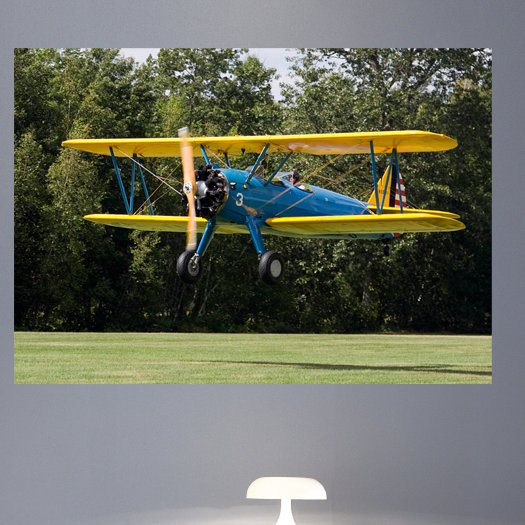 Non-Wall Damaging Wall Decal, 33.5" H x 48" W x 0.1" D