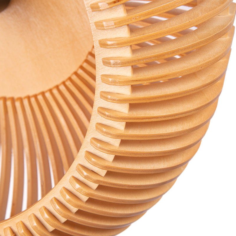 1 - Light Natural Drum Pendant