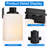 Bathroom Light Fixtures 6-Light Bathroom Vanity Light, Modern Bathroom Lights Over Mirror With Milky White Glass Shade, Bathroom Wall Sconces Vanity Lighting Fixtures For Bedroom Hallway-106326471