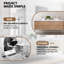 Meuble-lavabo mural 84 po avec comptoir en pierre de quartz et lavabo vasque Skyward-1722791775