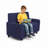 Kid Comfort Collective Modular Club Sofa - Navy-124164536
