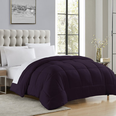 All Season Down Alternative Solid & Reversible Comforter
