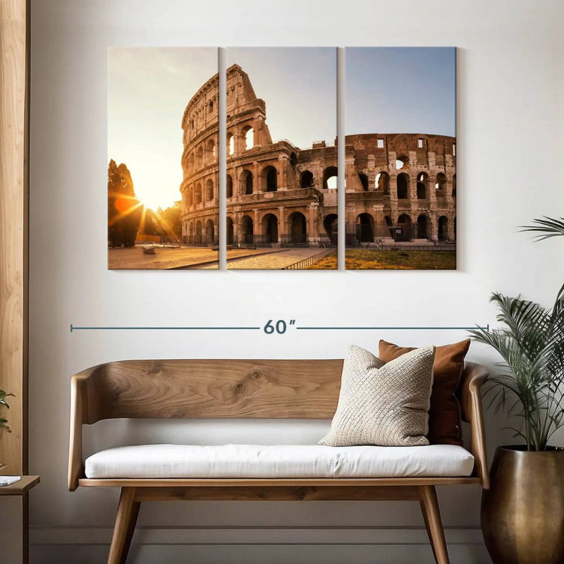 Sebbie Majestic Roman Colosseum, 36" H x 57" W