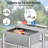 Stainless Steel Utility Sink - 24 * 20 * 41, Commercial Kitchen Sink, Free Standing Single Bowl, with Pull-Out Faucet, Designed for Restaurant, Workshop, and Laundry.