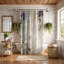 Papier vieilli - Rideau de douche Premium-1507644766