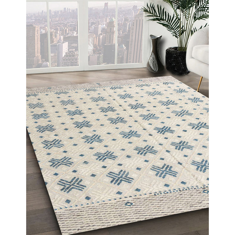 Abstract Indoor Rug, Round 8'