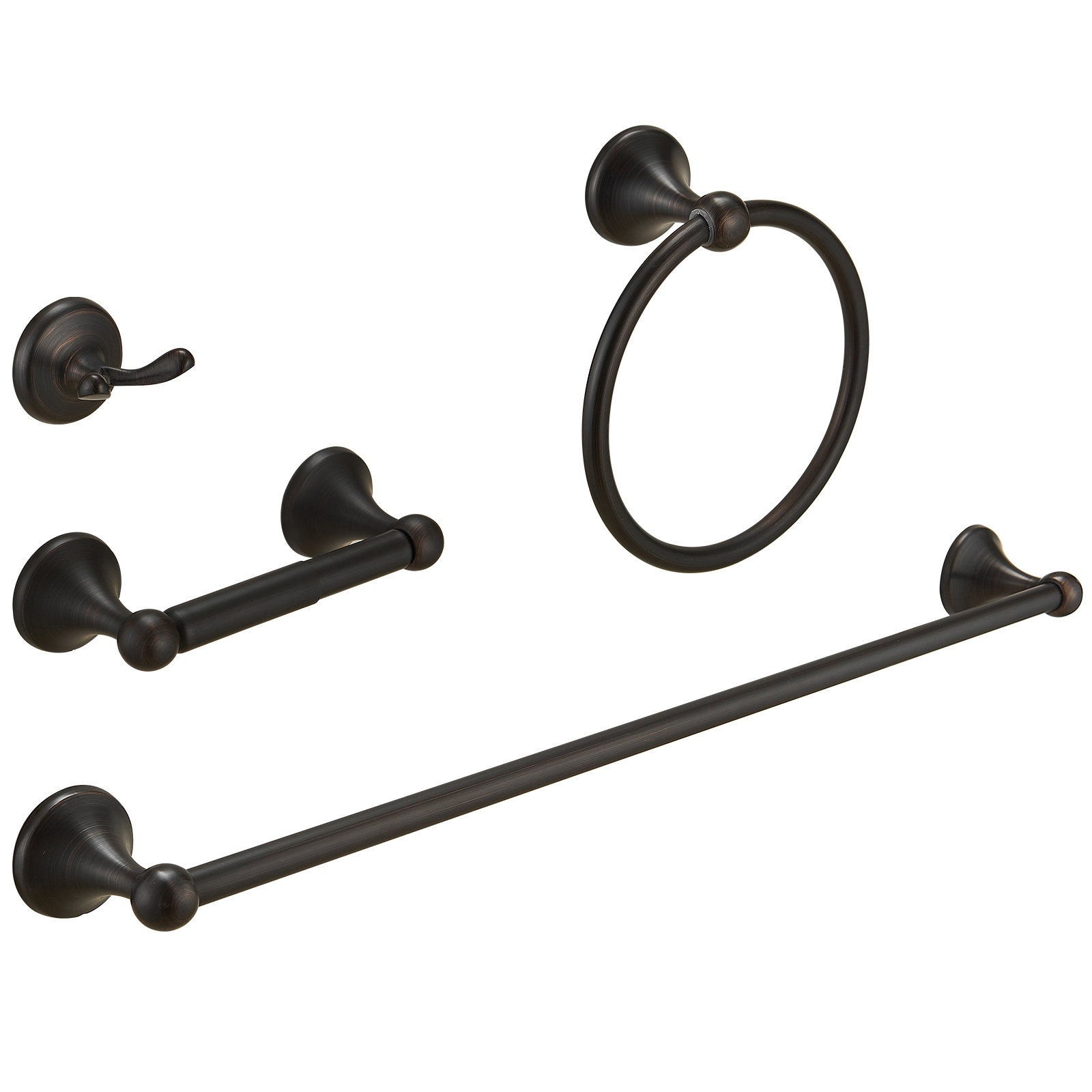 VIBRANTBATH 4 - Piece Bathroom Hardware Set | Wayfair