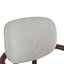 Chaise rembourrée avec accoudoirs (ensemble de 2)-1624637870