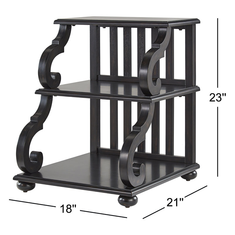 Huntingdon End Table, Black