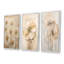 «Luxurious Beige Morning Glory Flower», ensemble de 3 reproductions d'art mural-1167150611-1167150620