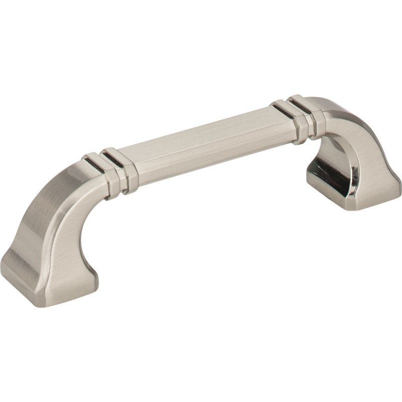 Ella Bar Pull, Satin Nickel, 6 5/16